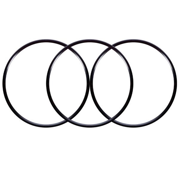 Generic R0374500 O-Ring Compatible with Automatic Pool Cleaner (3Pcs), Black