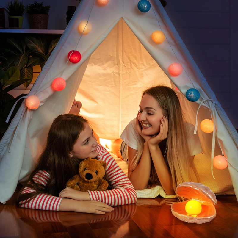 Shell Pearl Design Night Light Clamshell Night Lights Seashell Lamp