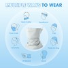OMDEX Cooling Neck Gaiter Face Cover for Sun Protection UPF