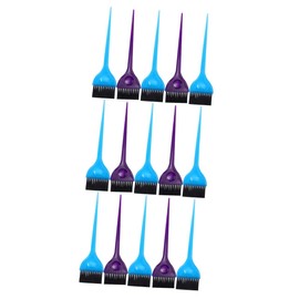 Baluue 15pcs Hair Dyeing Comb Practical Hair Coloring Comb for Home Salon Use Professional Hairdressing Tool Colorful Tooth Design Easy to Clean and Quick Drying and Stylish Random Color