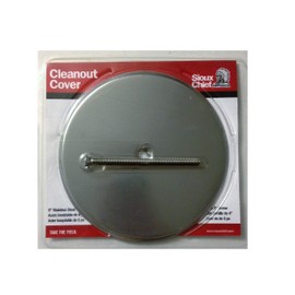 Cleanout Cover 6" Stainless Steel Sioux Chief Part Number 870-6PK1 (1 Unit)