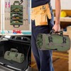 SOONHUA Tool Bag Roll Up Small Tool Box with 4