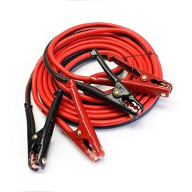 DEKA 20 ft Copper Clad Aluminum 4-Gauge Booster Cables - Black/Red