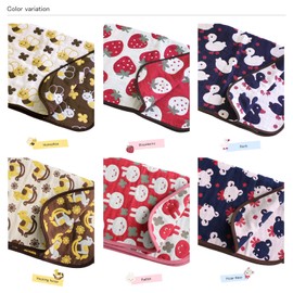 hiorie (hiorie) Made in Japan 5 Layers Gauze Baby Blanket minikettosaizu Bee Baby Gauze Blanket Baby Gifts Blanket