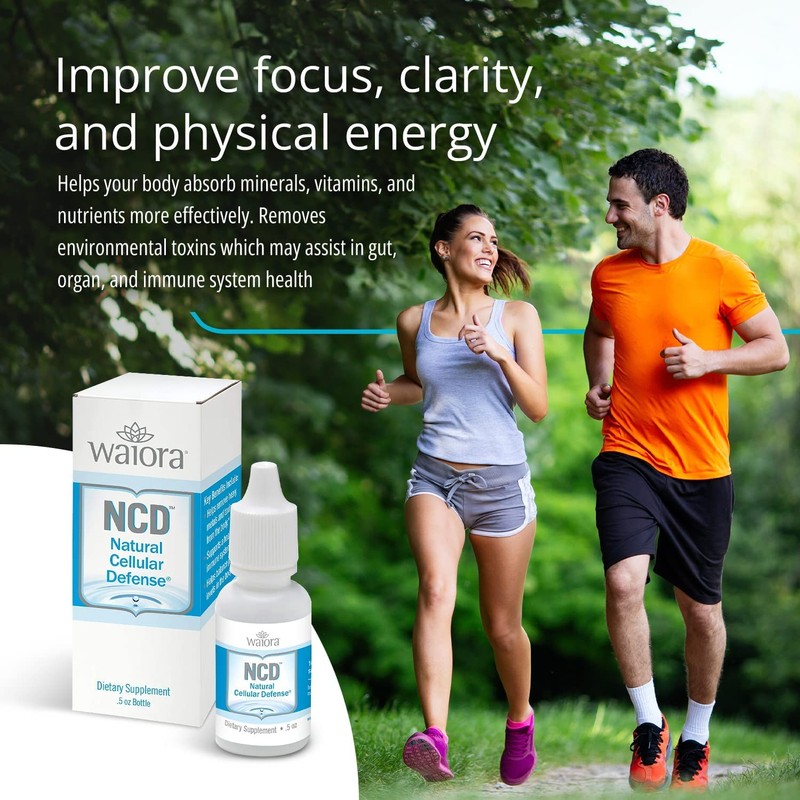 Natural Cellular Defense (NCD) Liquid Supplement, Advanced Mineral & Botanical