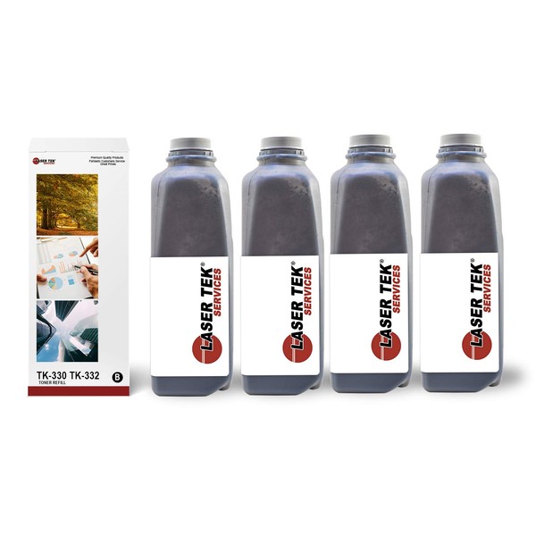 Laser Tek Services Toner Refill Kit Replacement for The Kyocera