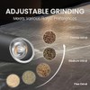 Automatic Gravity Salt and Pepper Grinder Set with LED Light