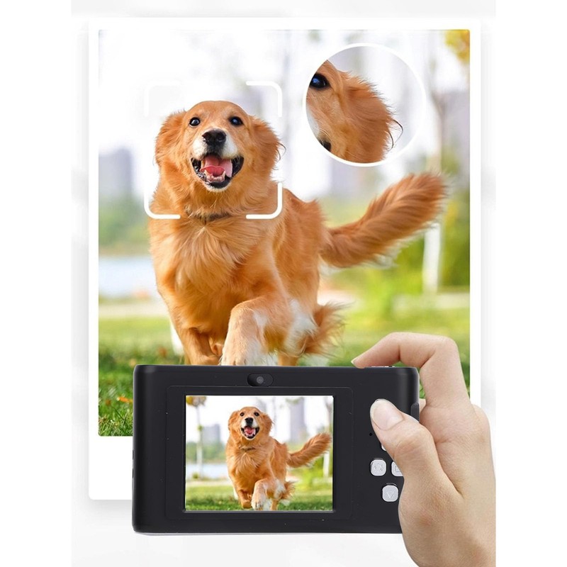 Digital Camera for Photography, 50 MP Anti-Shake Vlogging Camera with