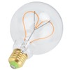 G95 Heart Shaped LED Retro Bulb E27 4W Dimmable Light