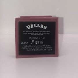Benefit Dallas Powder Rosy Bronze blush travel size 4.5g/0.15oz Discontinued