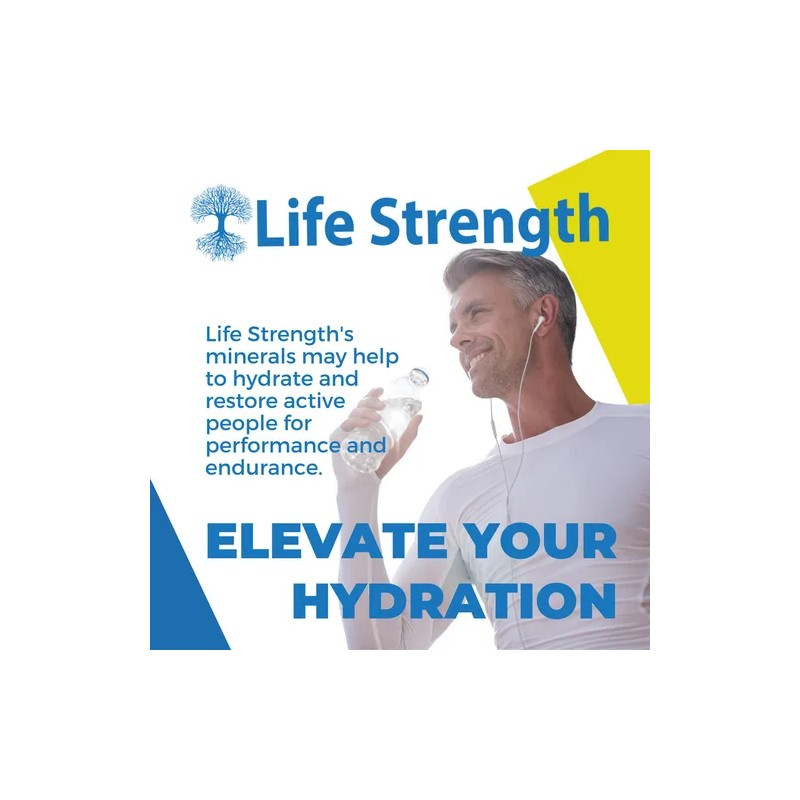 Life Strength Suplementos De Magnesio Y Zinc, 90 Cpsulas ,