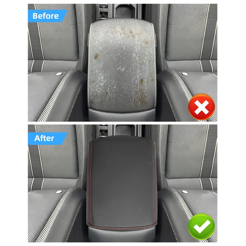 LANGBEAN Armrest Cover for VW Troc 2018-2025, Centre Console Armrest