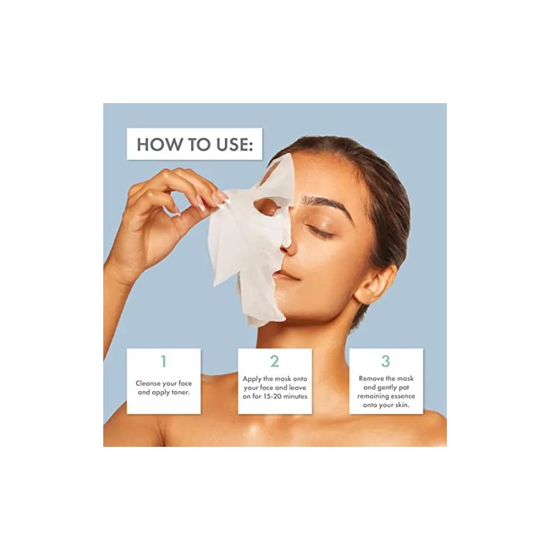 Set De Mascarillas De Leche Vegetal De Esw Beauty