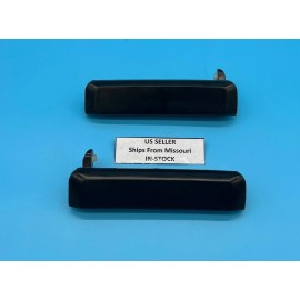 Brock PAIR Front Exterior Door Handle Pair Set For Nissan Pickup D21 Pathfinder Sentra