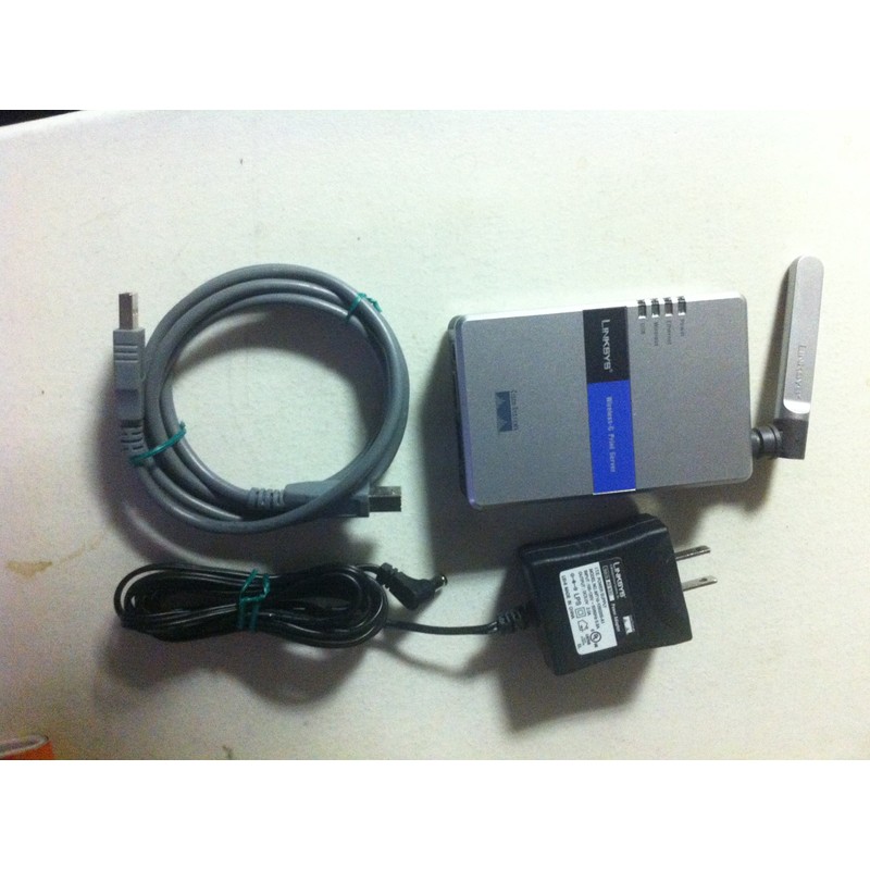 Cisco-Linksys WPS54G Wireless-G 802.11g Print Server