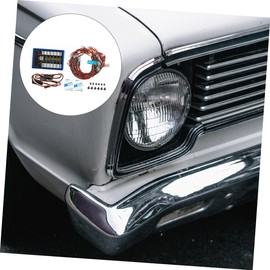 Kisangel 1 Set LED Light Kit for Model Car Crawler Headlight Taillight Low Power Consumption Lighting Modes Lightweight Design for Car Modification
