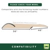 Garden Winds Durable Replacement Canopy Top Cover Compatible with The