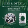 Odinstone Charm Bead 925 Sterling Silver Tree of Life Bead