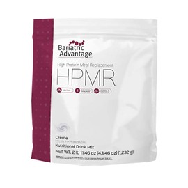 Bariatric Advantage High Protein Meal Replacement Drink Mix, Protein Powder Whey Isolate for Gastric Bypass and Sleeve Gastrectomy Patients, 27g Protein, Lactose Free - Creme - 28 Servings