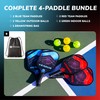 Helium Pickleball Paddles Set of 4 - USAPA Certified -