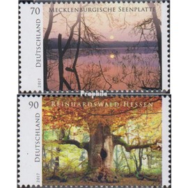 Prophila Collection BRD (BR.Deutschland) 3341-3342 (complete excl. 2017 Wild Germany (Stamps for Collectors) Landscapes