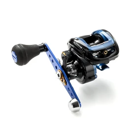 AbuGarcia BLUEMAX Boat 3 Right-Handed Boat Fishing Power Handle Dual Bearing Baitcasting Reel