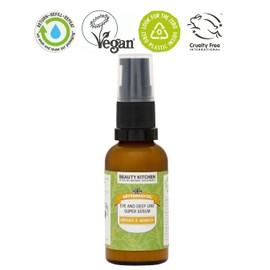 Beauty Kitchen - Hydrating Abyssinian Oil Super Serum for Eye & Deep Lines 30ml - Anti Aging Eye& Anti-Wrinkle Serum - Targets Deep Lines & Wrinkles - Vegan/Cruelty Free
