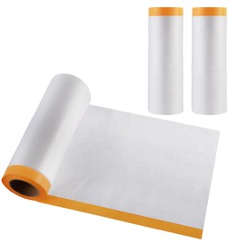 Ganydet Masker Tape, Width 43.3 inches (110 cm) x Length 66.6 ft (20 m), Includes Tape, Roll, Car, Wall, Furniture, Floor, Painting, Masking Tape, Set of 2