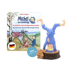 tonies Audio Figures for Toniebox, Astrid Lindgren: Michel - When Michel Put His Head in the Soup Bowl, Audio Play for Children from 4 Years, Playing Time Approx. 53 Minutes