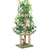 Cat Tree with Leaves, Cat Tower for Indoor Cats, Cat