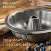 Anolon Advanced Nonstick Fluted Mold Baking Pan, 9.5 Inch, Gray,