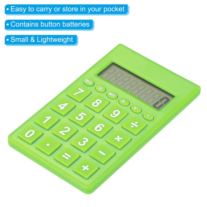 Desktop Calculator, PATIKIL Large 8 Digits LCD Display Portable Desktop