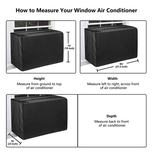 Aozzy Air Conditioner Covers for Window Units Ac Covers for