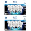 GE 60W Replacement Soft White 8 LED Bulbs (Pack of
