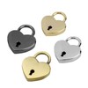 Padlock School Locker Black Heart Outdoor Keyed Alike Key Post