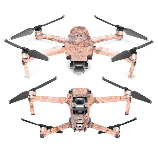 MightySkins Skin Compatible with DJI Mavic 2 Pro and Zoom - Blush Marble | Protective, Durable, and Unique Vinyl Decal wrap Cover | Easy to Apply, Remove, and Change Styles | Made in The USA