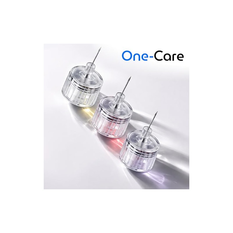 ONE-CARE Pen Tips 31G x 8mm, 100 Count, Twist-On Design