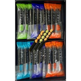 Nori Confectionery Elegant Wrap Assortment, 4 Types, Pack of 18 (FC-6)