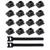 Xuduvay 60 PCS Adhesive Cable Clips,10 PCS 6 Inches Reusable