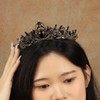 Rannyrena Silver Crystal Tiaras and Crowns for Women Sparkling Rhinestone