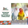 Sweet Feet and Beak Roll Bird Swing - Pumice Perch