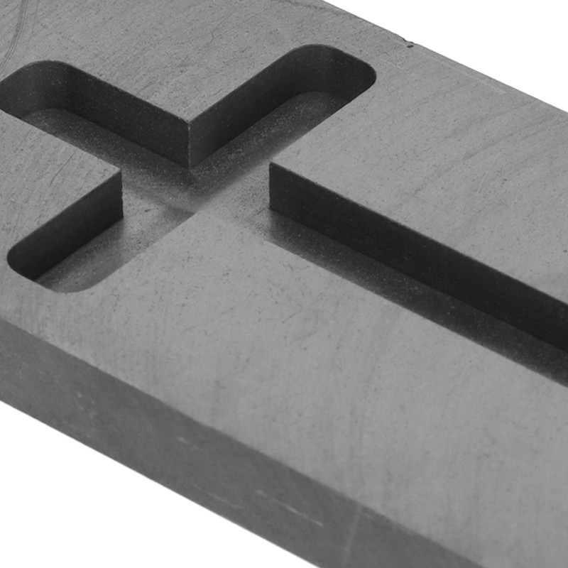 Cross Graphite Ingot Mold High Purity Prevent Corrosion Metal Casting