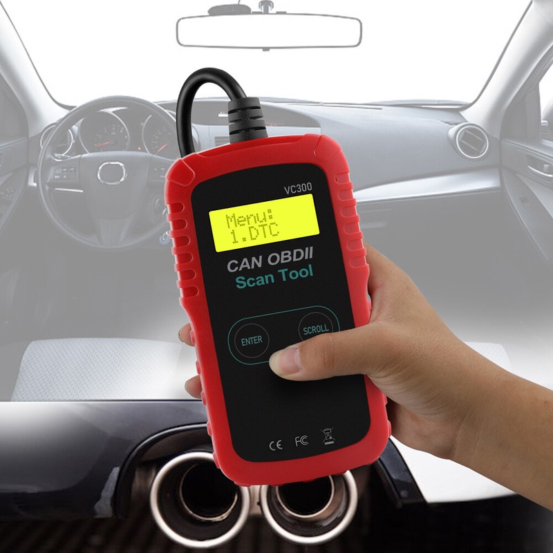 VC300 Check Engine Code Reader OBD2 Scanner with Reset Engine