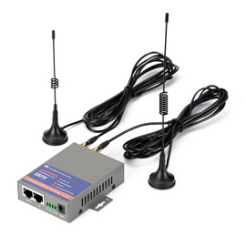 QX210-NW2 Industrial 4G LTE WiFi Router, Cellular VPN Routers for Wireless Internet Backup, M2M Gateway RS232 WiFi Modem Router for Home Vehicle Fleet RV Camera Security System Industrial Automation