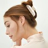 CWJCYTNSN 2 PCS Acrylic Letter Hair Clips for Women Non-slip