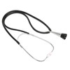 Fetal Stethoscope Monitoring Aluminum Alloy Soft Fetal Heart Stethoscope Black