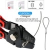 Stainless Steel Wire Rope Kit, with Crimping Tool, 100ft Vinyl
