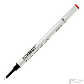 Schmidt 5888 Safety Ceramic Rollerball Refill, Red Fine