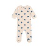 Petit Bateau Unisex Baby Long Sleeve Pyjamas, Avalanche/Beach