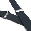 QCWQMYL Suspenders, Women's, Men's, X-Shaped, 4 Clips, 1.0 inches (25